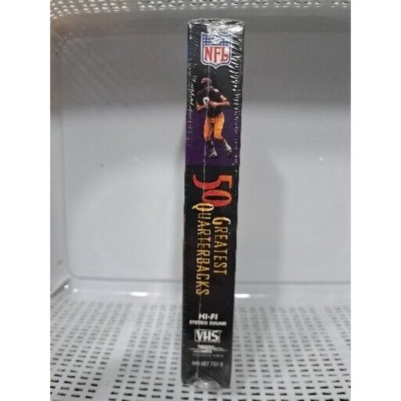 New NFL: 50 Greatest Quarterbacks (VHS, 1998) Factory Sealed - Picture 3 of 6